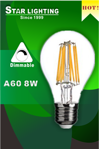 Dimmable LED Filament Bulb