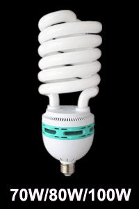 17mm tube half spiral energy saving lamp